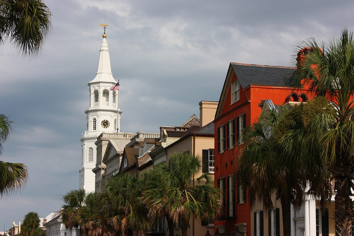 Broad Street in Charleston, South Carolina