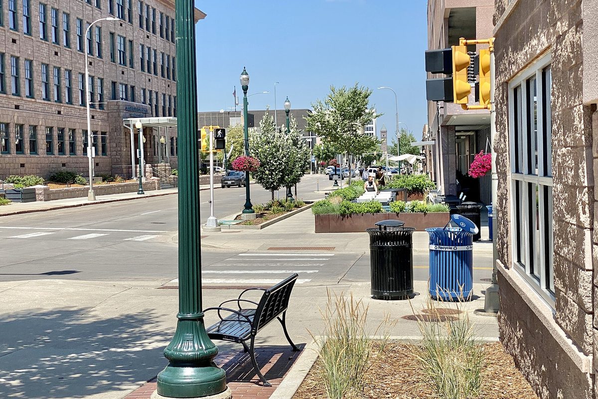 Main Avenue in Sioux Falls, South Dakota